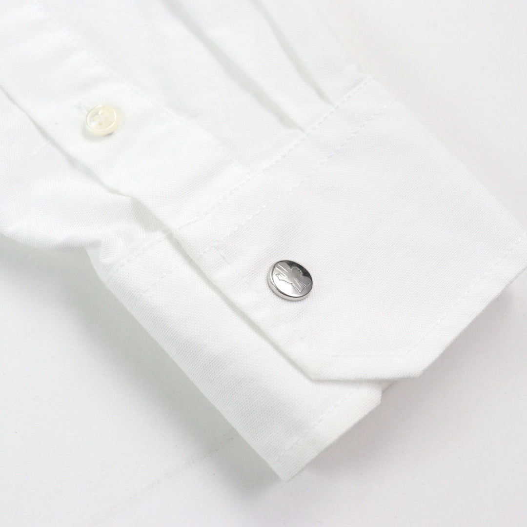 MONCLER Long sleeve shirt F20912F70260 54A3B Outer material: 100% cotton white CAMICIA mens M Used Authentic