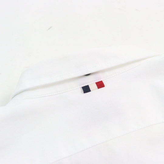 MONCLER Long sleeve shirt F20912F70260 54A3B Outer material: 100% cotton white CAMICIA mens M Used Authentic