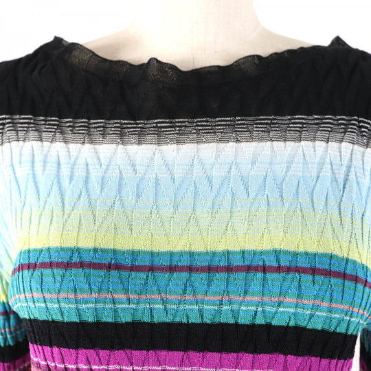 Missoni one piece Main: 64% cotton, 34% rayon, 2% polyester multicolor Women 40 Used Authentic