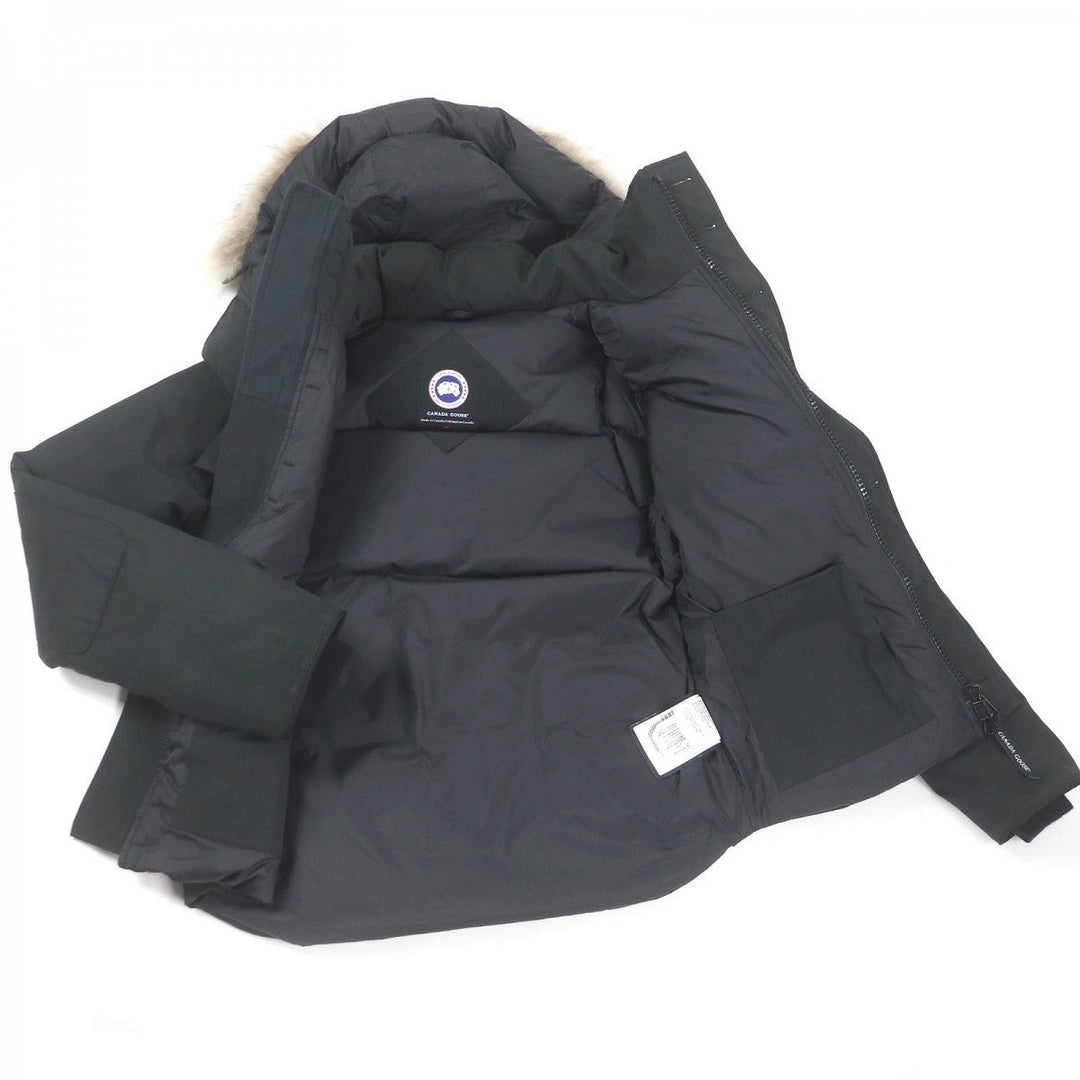CANADA GOOSE Down jacket 2301JM Outer: 85% polyester, Outer: 15% cotton, Lining: 100% nylon, Filling: down, Fur: coyote black Russell Parka Russell mens S Used Authentic