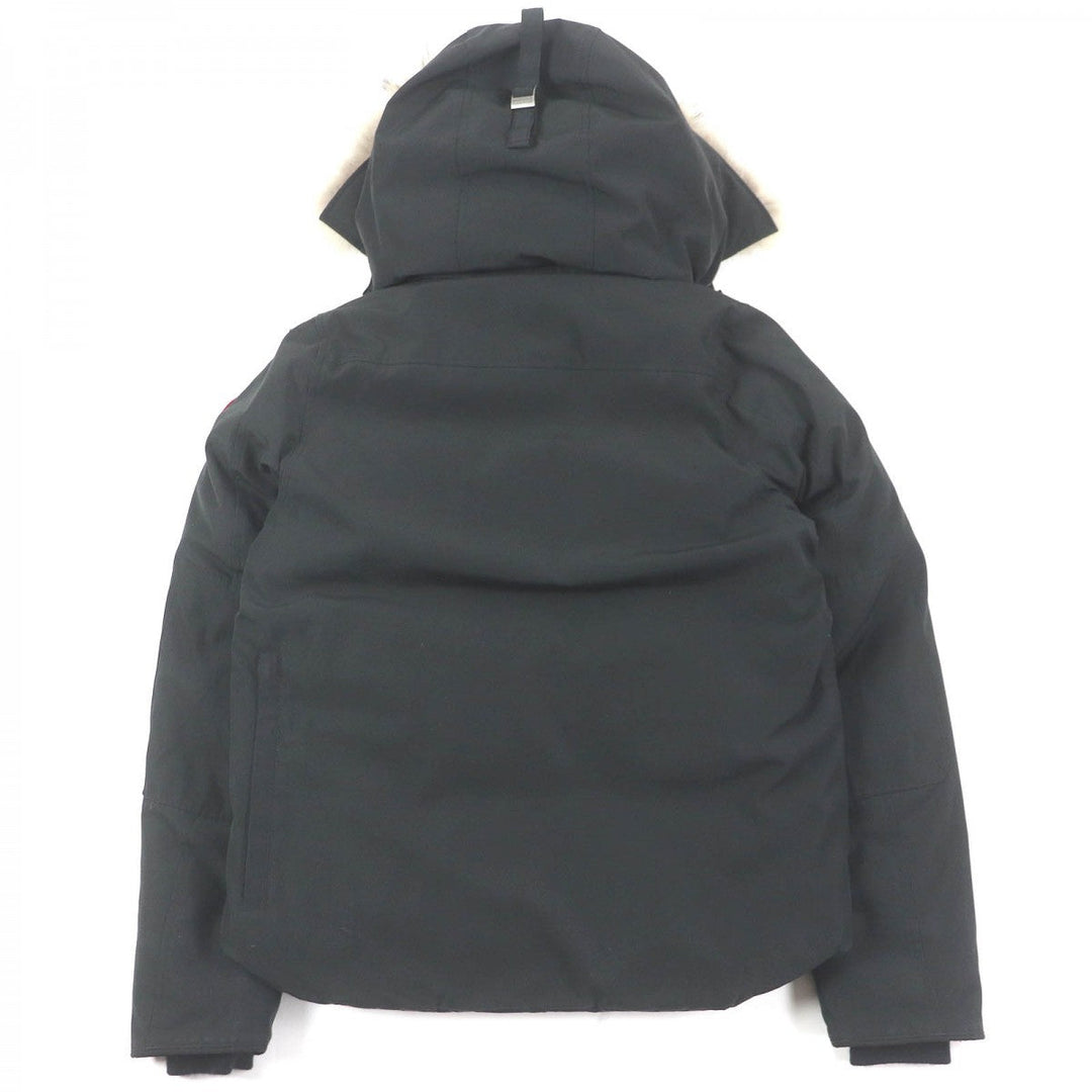 CANADA GOOSE Down jacket 2301JM Outer: 85% polyester, Outer: 15% cotton, Lining: 100% nylon, Filling: down, Fur: coyote black Russell Parka Russell mens S Used Authentic
