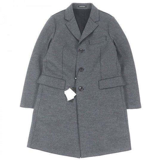EMPORIO ARMANI coat Virgin wool gray 48