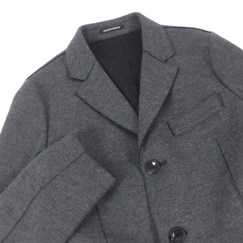 EMPORIO ARMANI coat Virgin wool gray 48