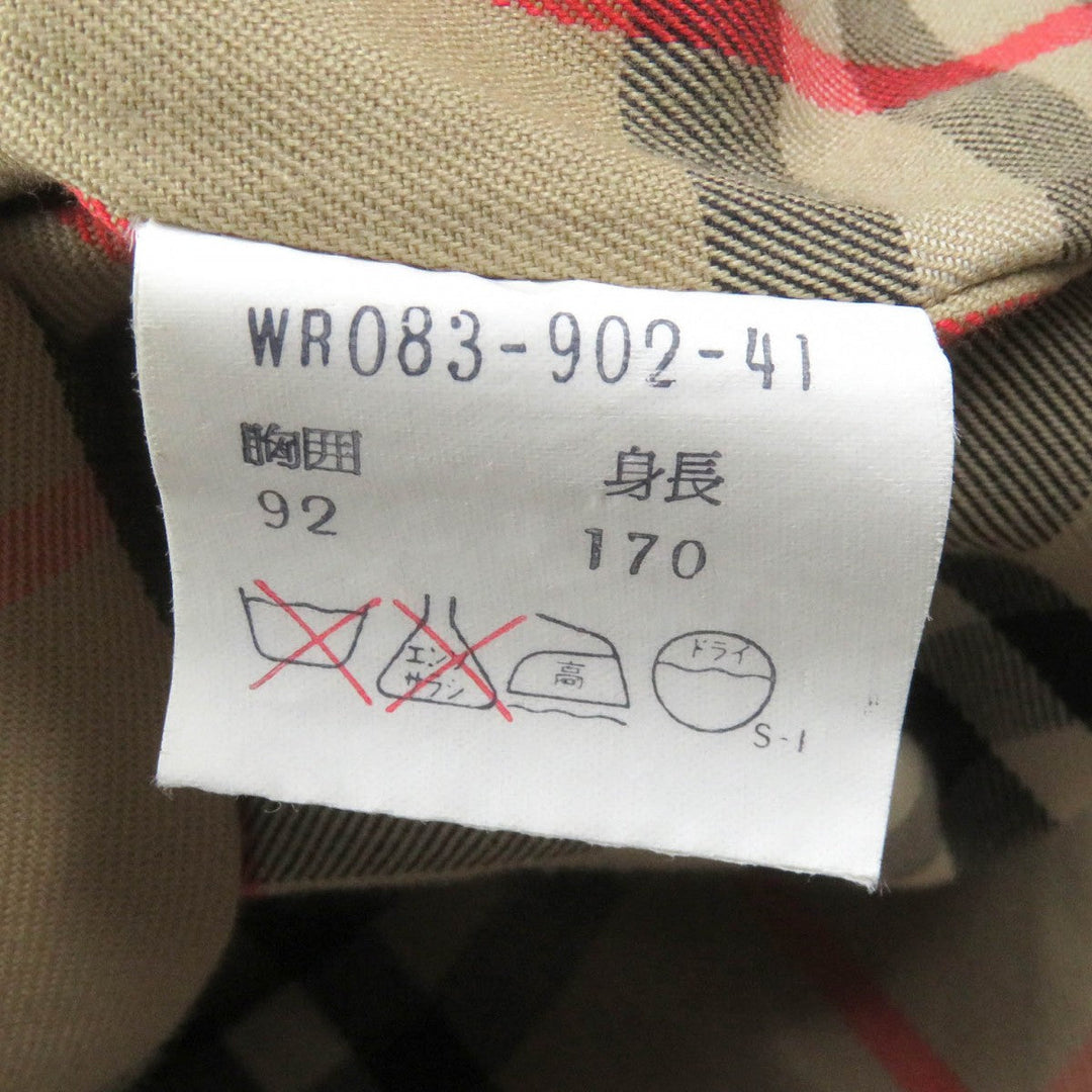 BURBERRY trench coat Main: 100% cotton, sleeve lining: 100% polyester khaki mens Used Authentic