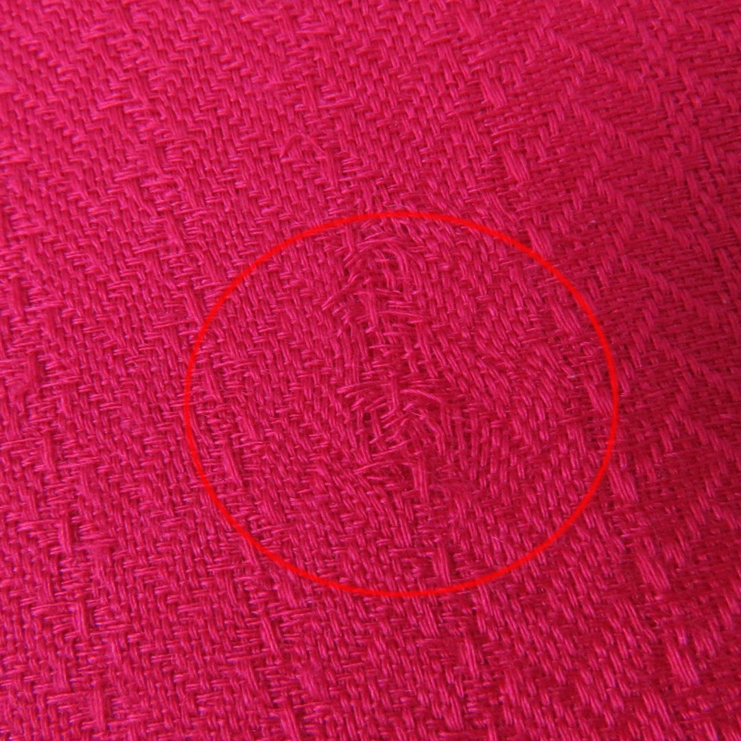 HERMES Stall Main: 65% cashmere, Main: 35% silk pink Women Used Authentic