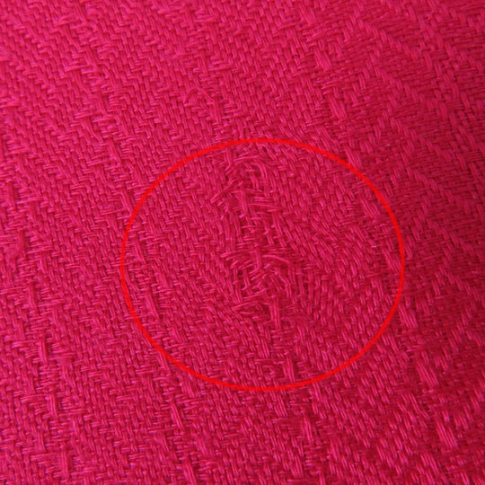 HERMES Stall Main: 65% cashmere, Main: 35% silk pink Women Used Authentic