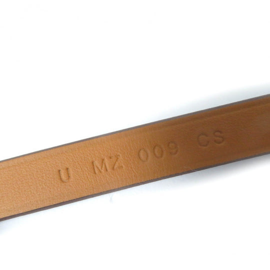 HERMES bracelet Vaux Swift, Stainless Steel Brown Kelly bag tour Women Used Authentic