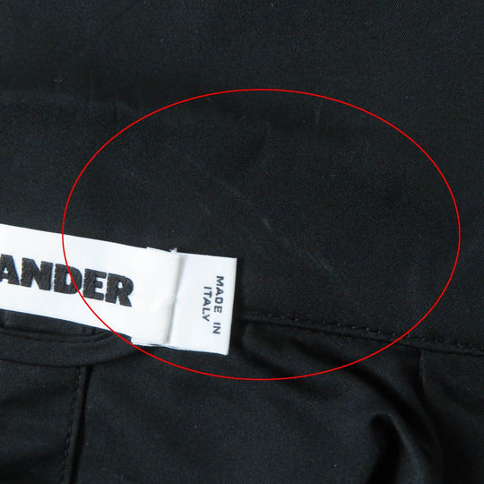 JIL SANDER coat Outer material: 70% polyester, Outer material: 30% silk black Women 34 Used Authentic