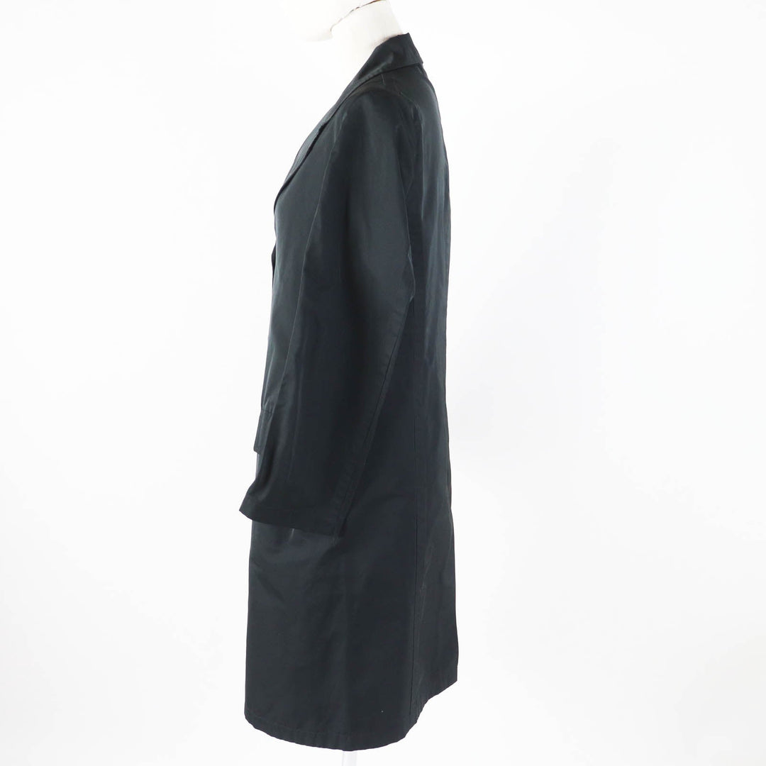 JIL SANDER coat Outer material: 70% polyester, Outer material: 30% silk black Women 34 Used Authentic