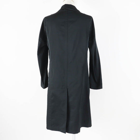 JIL SANDER coat Outer material: 70% polyester, Outer material: 30% silk black Women 34 Used Authentic