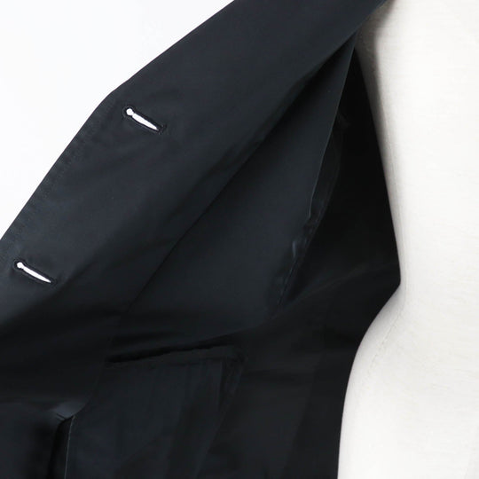 JIL SANDER coat Outer material: 70% polyester, Outer material: 30% silk black Women 34 Used Authentic