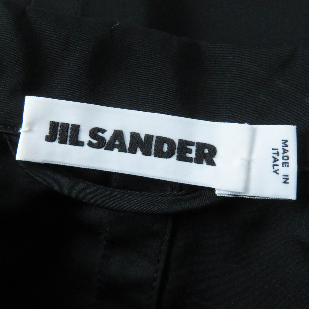 JIL SANDER coat Outer material: 70% polyester, Outer material: 30% silk black Women 34 Used Authentic