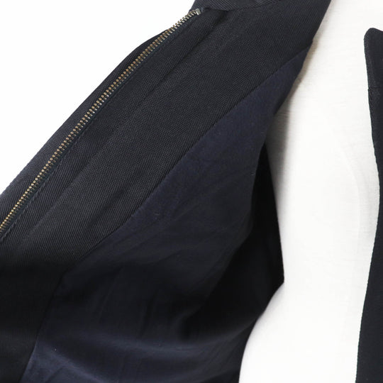 HELMUT LANG coat 3409031 Outer: 75% wool, Outer: 25% nylon, Part: 100% nylon, Lining: 100% cotton, Sleeve lining: 94% polyester black Women M Used Authentic