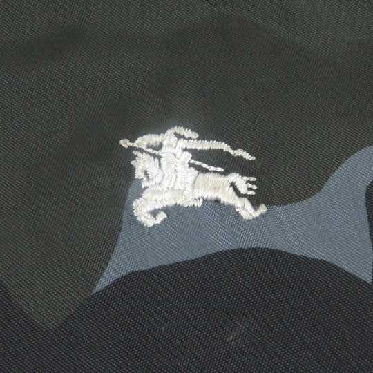 BURBERRY BLACK LABEL Down jacket Main: 100% nylon, lining: polyester, lining: cupra, sleeve lining: cupra, padding: 95% down Khaki type mens M Used Authentic