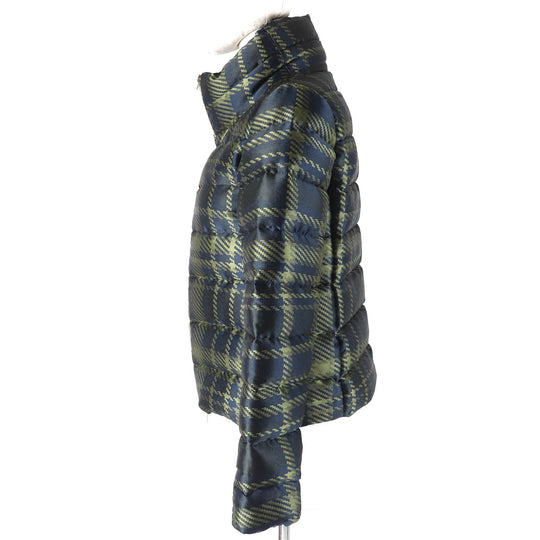 Herno Down jacket PI0714D-12184 Outer: 100% polyamide (nylon), Lining: 100% polyamide (nylon), Filling: 80% down, Filling: 10% feather Navy Khaki type Women 38 Used Authentic
