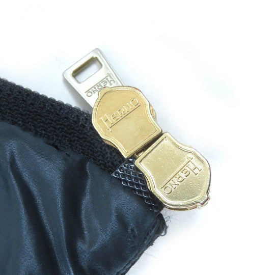 Herno Down jacket PI0714D-12184 Outer: 100% polyamide (nylon), Lining: 100% polyamide (nylon), Filling: 80% down, Filling: 10% feather Navy Khaki type Women 38 Used Authentic