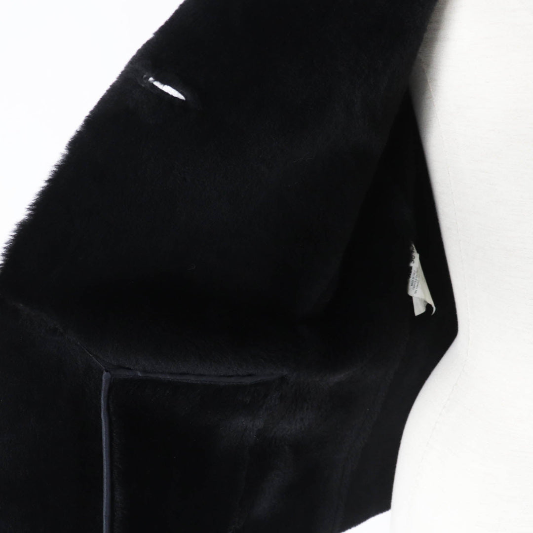 JIL SANDER Mouton jacket Main: 100% leather black Women 36 Used Authentic