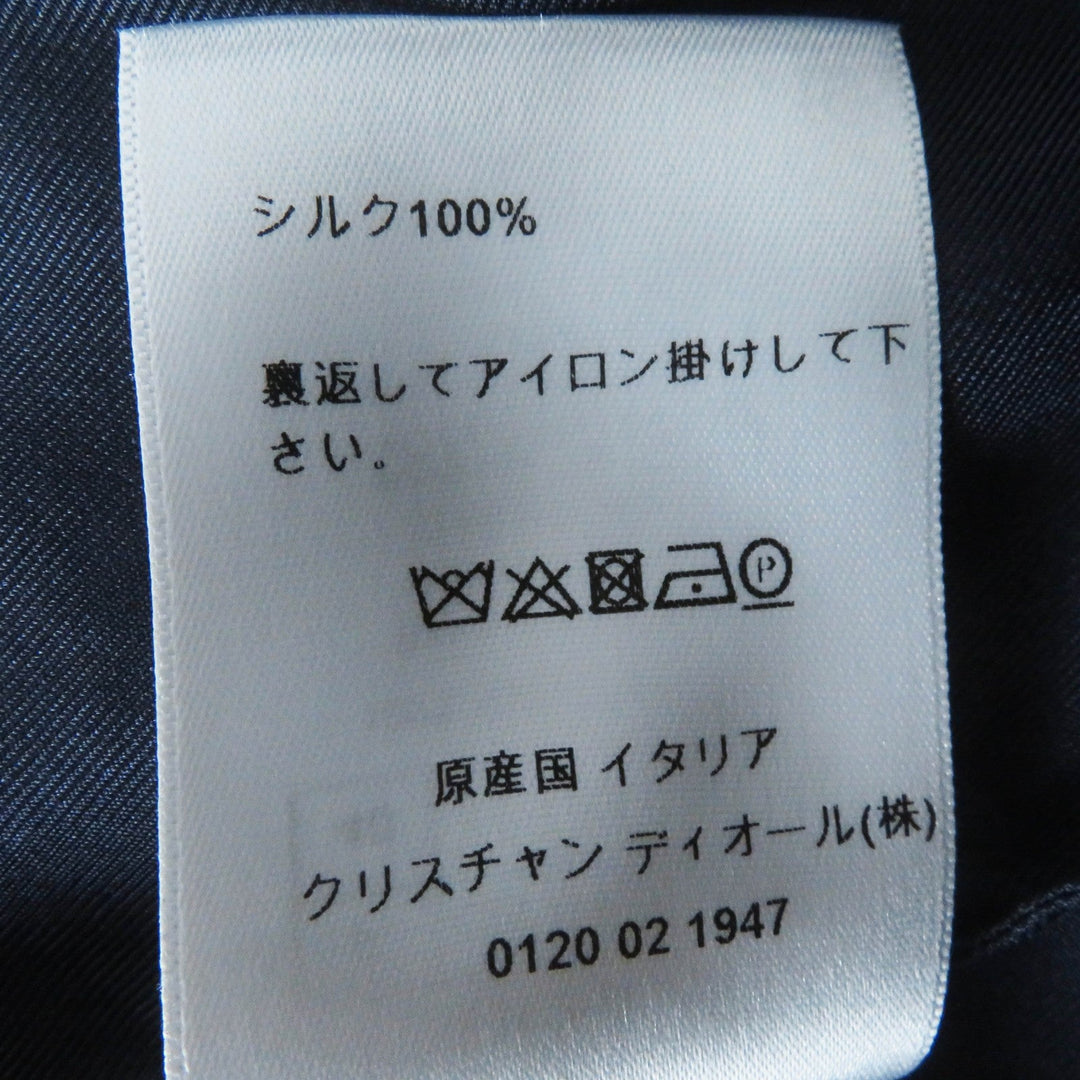 Christian Dior Jacket 141V35A6776 Main: 100% silk Navy white Women 44 Used Authentic