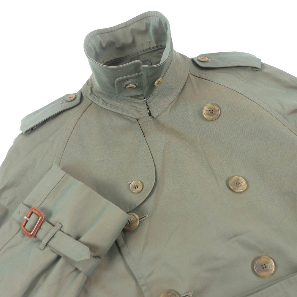 BURBERRY trench coat Main: 100% cotton, sleeve lining: 100% polyester iridescent mens Used Authentic