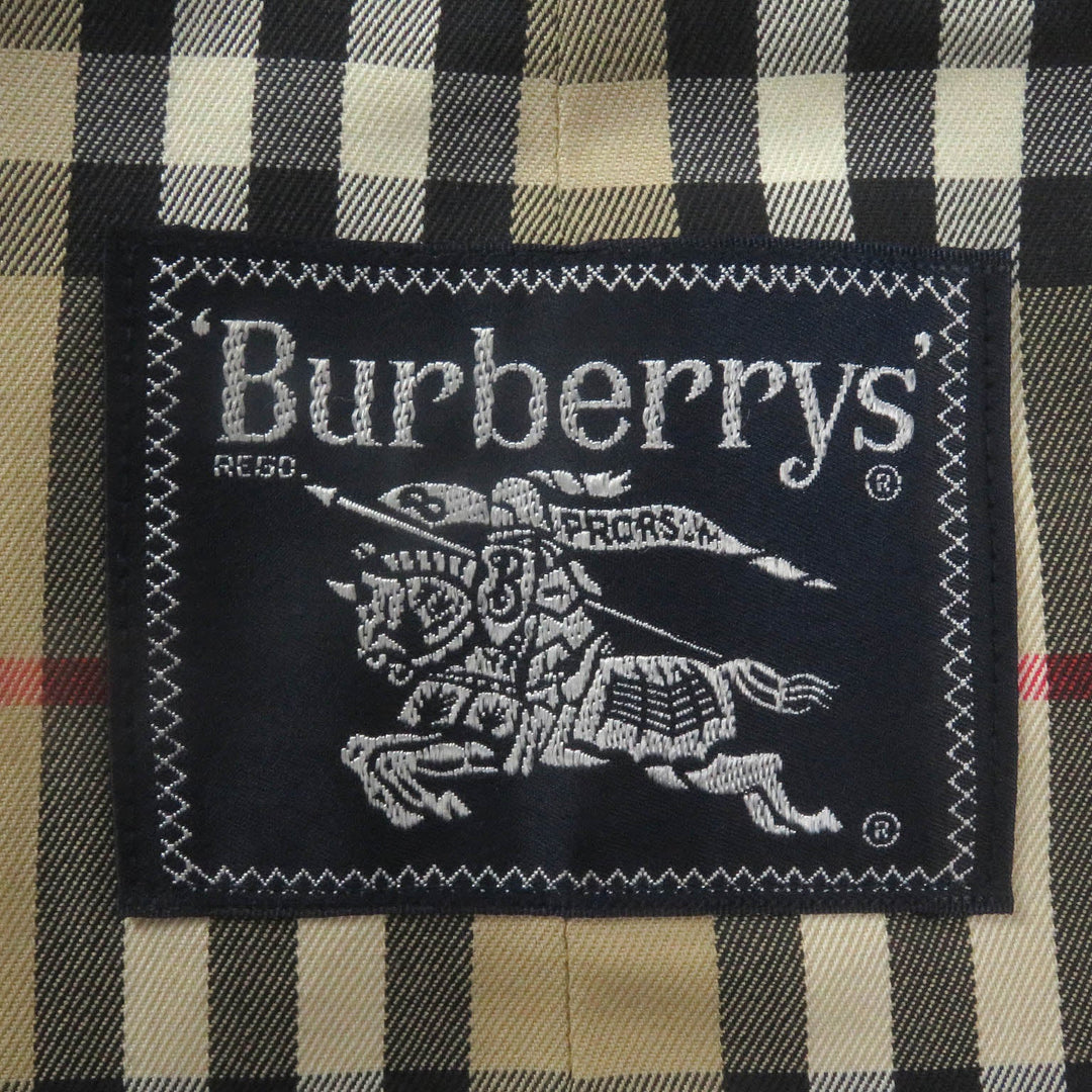 BURBERRY trench coat Main: 100% cotton, sleeve lining: 100% polyester iridescent mens Used Authentic