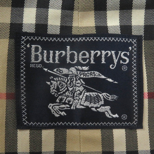 BURBERRY trench coat Main: 100% cotton, sleeve lining: 100% polyester iridescent mens Used Authentic