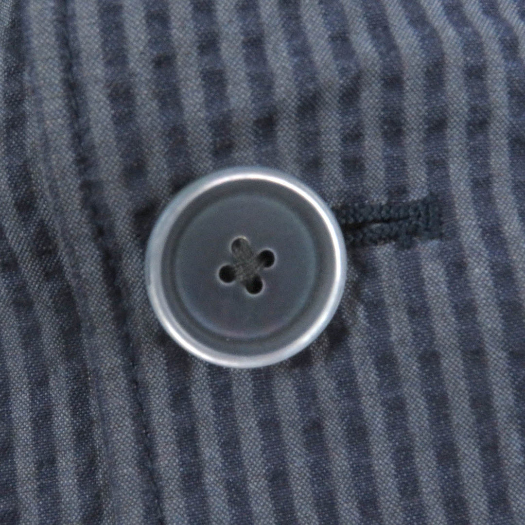 LARDINI tailored jacket JKCM21 Main: 100% cotton blue mens 50 Used Authentic