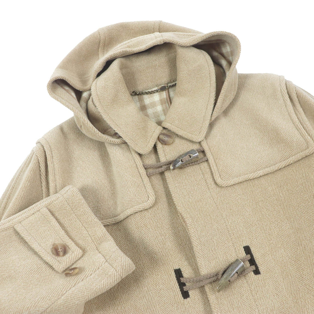 Dunhill Duffel coat Main: 100% wool beige mens M Used Authentic