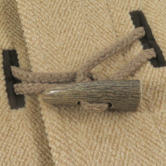 Dunhill Duffel coat Main: 100% wool beige mens M Used Authentic