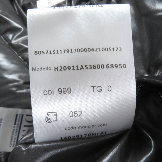 MONCLER Down jacket Main: 100% nylon, Filling: 90% down, Filling: 10% feather black MAYA GIUBBOTTO mens Used Authentic