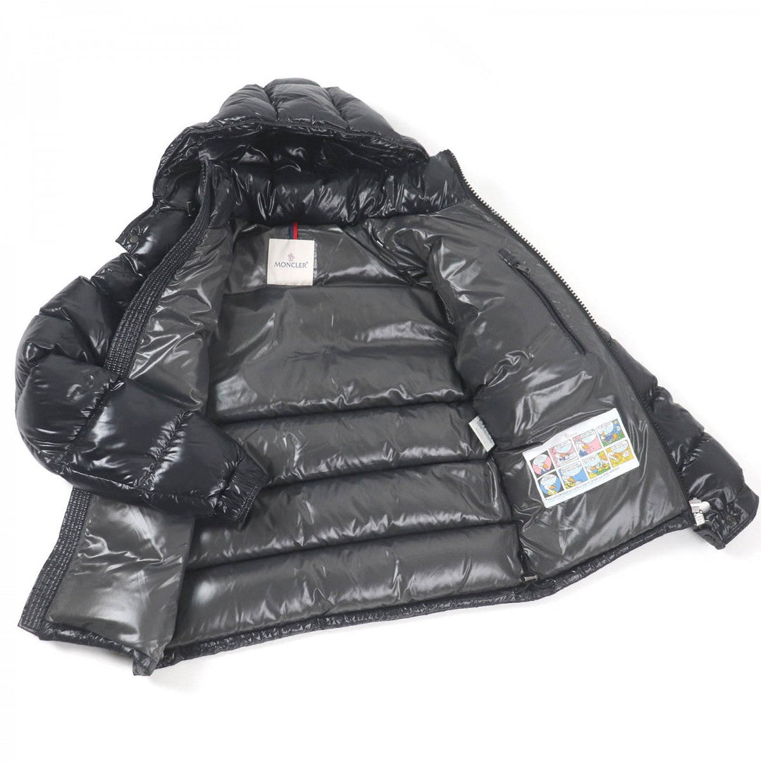MONCLER Down jacket Main: 100% nylon, Filling: 90% down, Filling: 10% feather black MAYA GIUBBOTTO mens Used Authentic