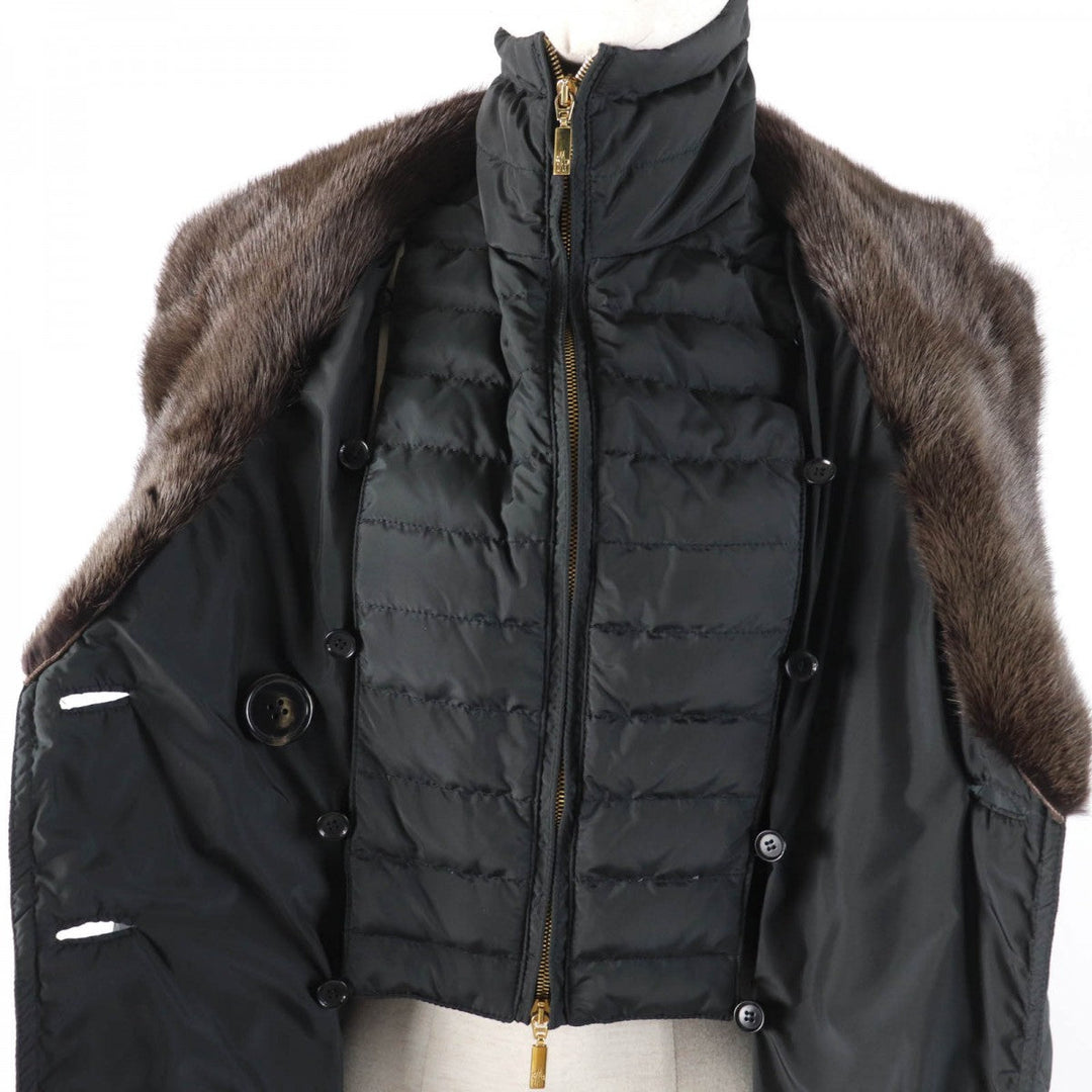 MONCLER down coat polyester black 1
