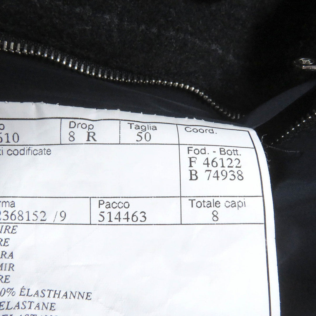 HERMES coat Outer: 90% wool, Outer: 10% cashmere, Lining: 80% nylon, Lining: 20% polyurethane, Filling: 84% polyester Dark gray mens 50 Used Authentic