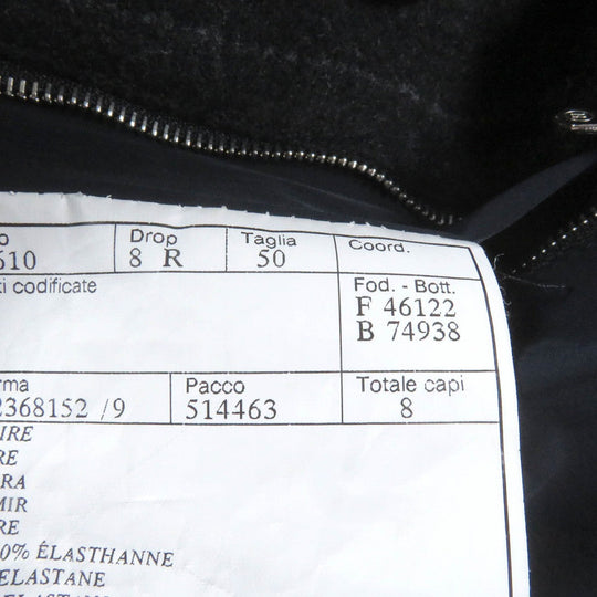 HERMES coat Outer: 90% wool, Outer: 10% cashmere, Lining: 80% nylon, Lining: 20% polyurethane, Filling: 84% polyester Dark gray mens 50 Used Authentic