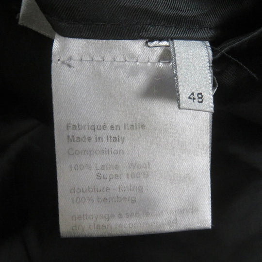 Dior HOMME suit 5EH1072074 wool black 48