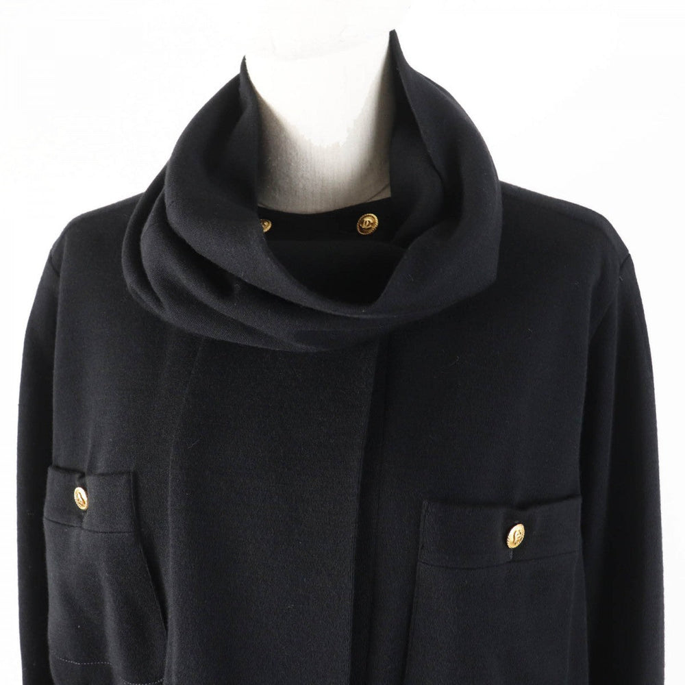CHANEL Jacket 26808／406 wool black 38