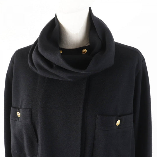 CHANEL Jacket 26808／406 wool black 38