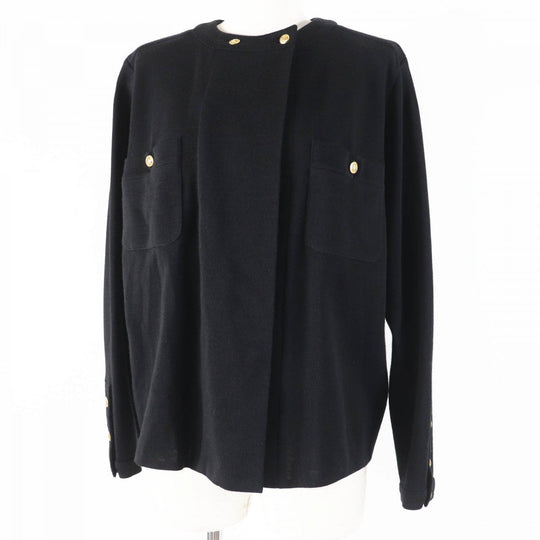 CHANEL Jacket 26808／406 wool black 38