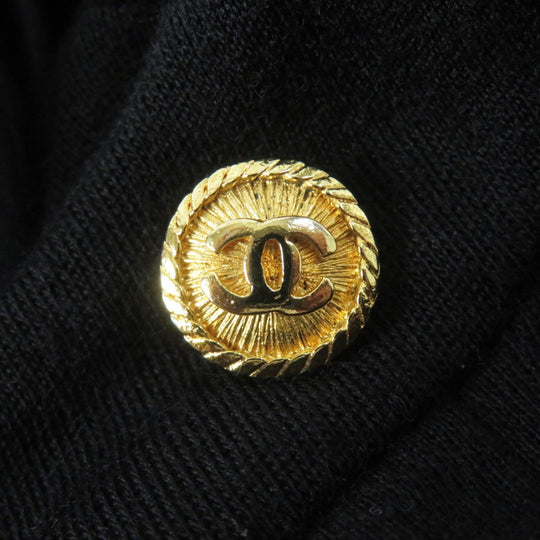 CHANEL Jacket 26808／406 wool black 38