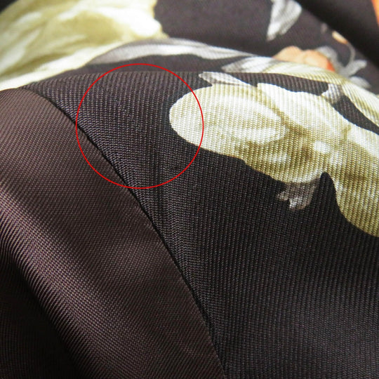 LEONARD FASHION Jacket 0381762 Outer: 100% cashmere, Lining: 100% silk, Lining: 100% cupra Brown Women Used Authentic