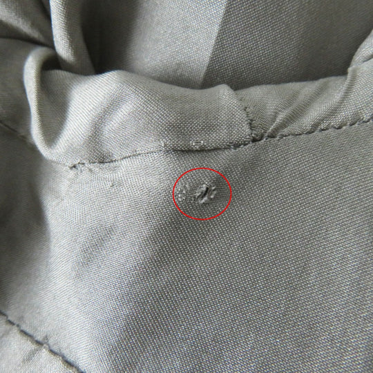 CHANEL coat P46625 wool Gray multi 38