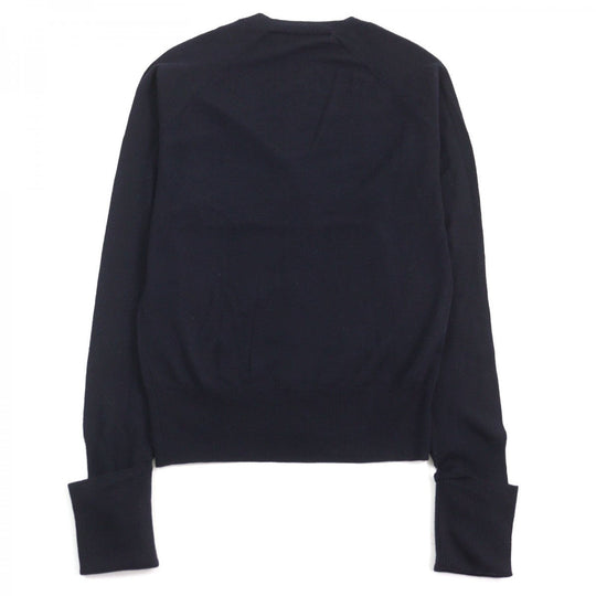 JOHN GALLIANO cardigan Main: 100% wool, part: 90% cotton, part: 10% nylon Dark Navy type mens S Used Authentic