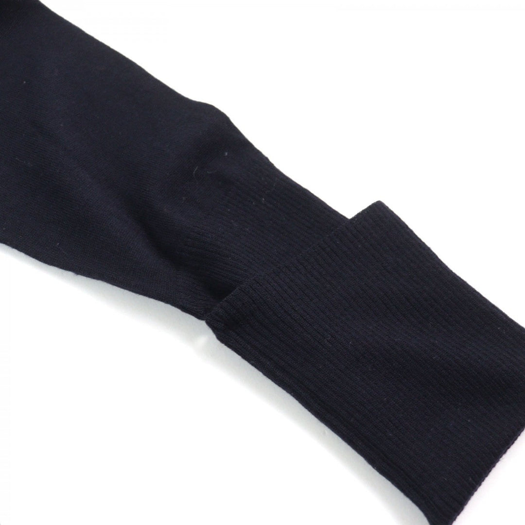 JOHN GALLIANO cardigan Main: 100% wool, part: 90% cotton, part: 10% nylon Dark Navy type mens S Used Authentic