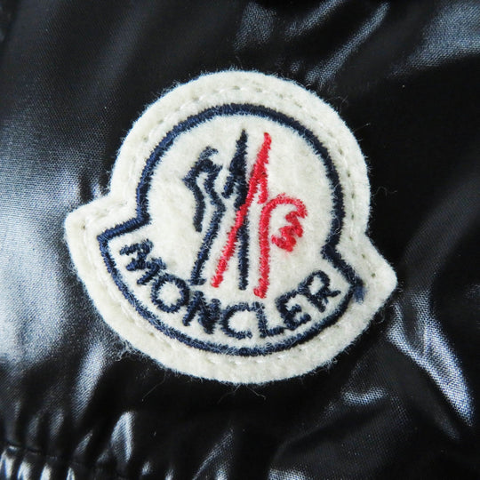 MONCLER down coat Outer: 100% nylon, Lining: 100% nylon, Part: 100% nylon, Filling: 90% down, Filling: 10% feather black MOKA Women Used Authentic
