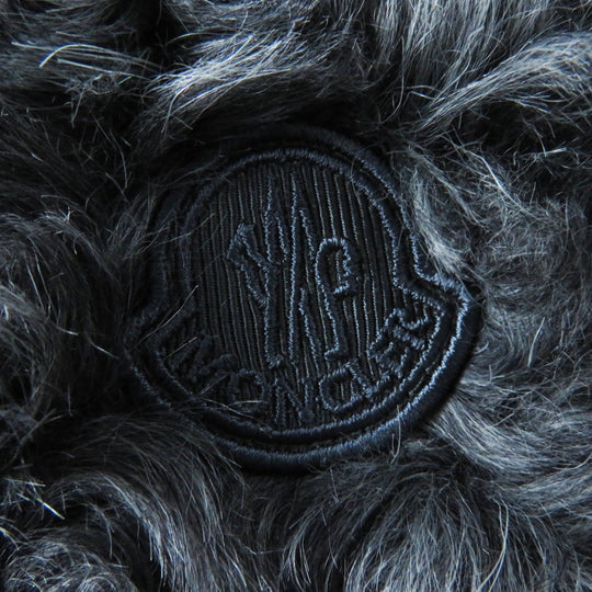 MONCLER Down jacket Outer material: 44% acrylic, Outer material: 31% polyester, Outer material: 25% acrylic, Lining: 100% nylon, Filling: 90% down gray GOURNAWA Women 00 Used Authentic
