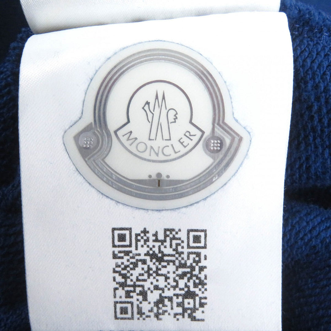 MONCLER sweat Main: 100% cotton, Main: 100% nylon blue SWEATSHIRT mens L Used Authentic
