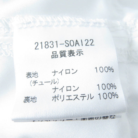 FOXEY BOUTIQUE one piece 21831 Main: 100% silk, Lining: 100% cupra, [Petticoat] Main: 100% nylon, Part: 100% nylon, Lining: 100% polyester Ivory Women 40 Used Authentic
