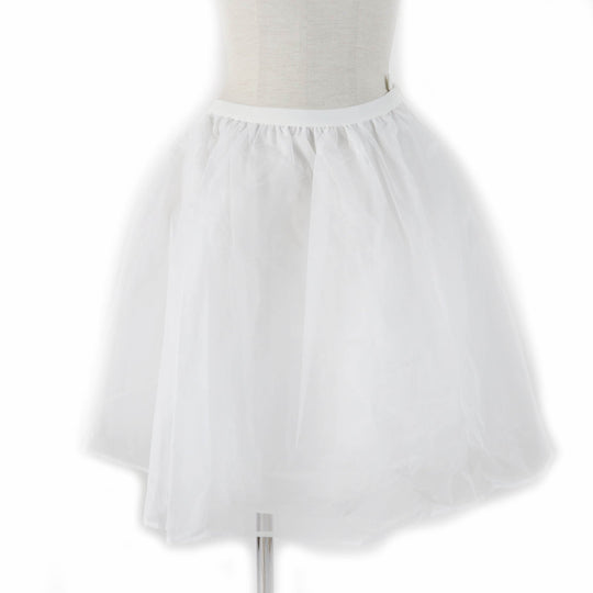 FOXEY BOUTIQUE one piece 21831 Main: 100% silk, Lining: 100% cupra, [Petticoat] Main: 100% nylon, Part: 100% nylon, Lining: 100% polyester Ivory Women 40 Used Authentic