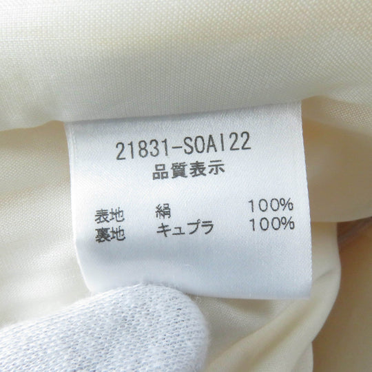 FOXEY BOUTIQUE one piece 21831 Main: 100% silk, Lining: 100% cupra, [Petticoat] Main: 100% nylon, Part: 100% nylon, Lining: 100% polyester Ivory Women 40 Used Authentic