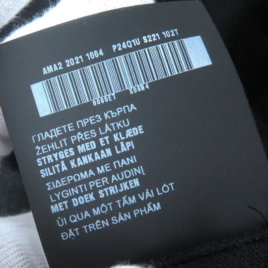PRADA knit P24Q1U Main: 98% cashmere, Main: 2% polyester black Women 42 Used Authentic