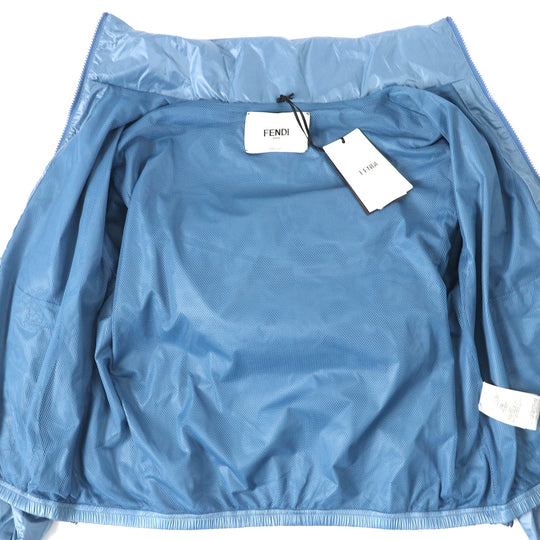 FENDI Jacket FAN087 Outer: 100% nylon, Lining: 100% nylon, Filling: 100% polyester blue BAGUETTE BAG JACKET Women S Used Authentic